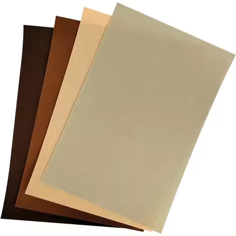 Set of 4 Craft Felt Sheets, 8' X 12' Square, 1mm Thick, Multi-Color for DIY Projects and Seasonal De