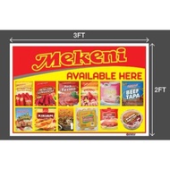 MEKENI TARPAULIN PRINT 3X2FT