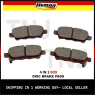 HEMAN D.B.PAD (REAR) X-TRAIL NEW,T31 / MURANO / TEANA 2.0/2.5 / TEANA J32 / VITARA / SERENA C26