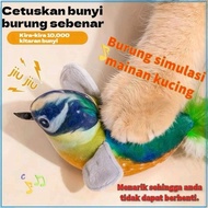Mainan Kucing Burung Simulasi, Burung Bersuara , Burung Panggilan Realisik