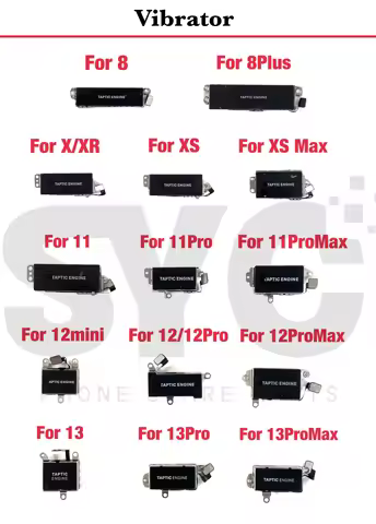 Taptic Engine For iPhone 13 12 11 Pro Max X XS XR 7 8 Plus Vibrator Vibration Silent Motor Module Fl