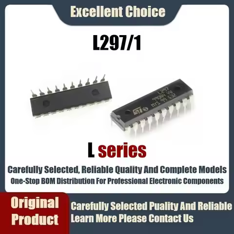 5Pcs/Lot Original Genuine In-Line L297/1 L297 L4981A-1LF L6225N L6205N Package PDIP-20 Ignition Cont