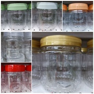 11cm x 11cm Color Lid Clear Round Plastic Container kitchen storage bakeware plastik balang kuih tut