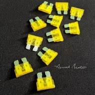 10pcs Fuse Large Fuse 20Amp Mokini/ Fuse Plug-in Fuse Car 20Amp Mokini PART