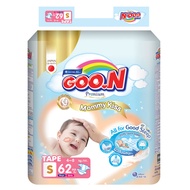 Bỉm - Tã dán Goon Mommykiss size NB66 -  S62 -M56 - L48 - XL44
