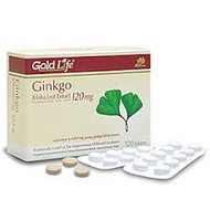 Gold Life Ginkgo 120mg