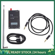 FM Transmitter Stereo Input 500mW FM Transmitter Type C Port Fit for Parking Lot Plastic FM Transmit