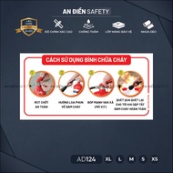 Sign Instructions on How to Use Fire Extinguishers | Premium An Dien Safety AD124