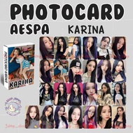 [25 Sheets] photocard lomo photo card lomocard AESPA Karina Ningning Winter Giselle