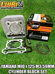 MTK YAMAHA MIO I 125 M3 59MM CYLINDER BLOCK SET