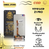 LCD G0LD3N CR0WN VIVO Z1 PRO / TOUCHSCREEN VIVO Z1 PRO / Z5X / 1918 ORIGINAL FULLSET BIG GLASS COMPL
