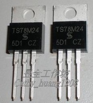 [直流穩壓IC] TS  TS78M24 (TO-220) 工作40V 輸出24V 0.5A 4%