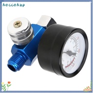 HECCEHZP Spray Paint Tool Regulator​, ​1/4 Inch​ ​0-150 PSI​ Air Pressure Regulator​, ​Adjustable​ ​