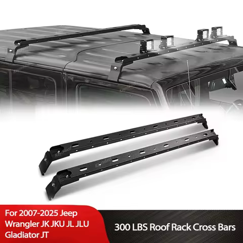 Off Road 4X4 Exterior Accessories Roof Rail Rack Cross Bar Crossbar Luggage Carriers for 2007-2025 J