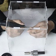 Enclosed Grinding Dust Box Cover Polishing Dust Hood Dustproof Transparent Dust Hood