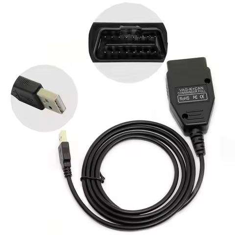 For VAG K CAN Commander 1.4 Full FT232RL PIC18F25K80 OBD2 Scanner For VAG K+CAN 1 4 Cable OBD 2 OBD2