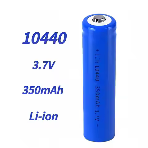 10440 3.7V 350mAh AAA Rechargeable Lithium Battery Charger for Microphone Flashlight Radio Power ban