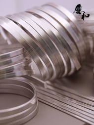 ชิ้นส่วนเงินแท้ S9999 DIY สำหรับทำแหวน เครื่องประดับเงิน วัสดุทำมือ อุปกรณ์ทำเครื่องประดับ เงินแท้ 9