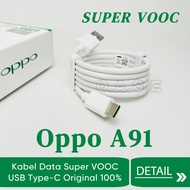 Original Oppo A91 Type C Super VOOC Data Cable