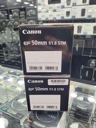 全新 Canon EF 50mm f/1.8 STM Lens 鏡頭 EF mount 50 mm F1.8 佳能 銀河攝影器材公司