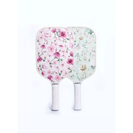 Competition Pickleball Racket (USAPA Standard) ARTI Fiberglass "Flowers" 16mm Rough surface, Smooth 