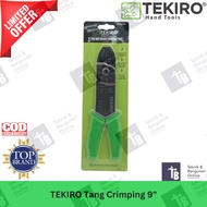 Tekiro Five Way 9" Crimping Tooldeluxe 9 Inch Crimping Pliers/ GT-FW1454/