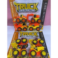 TOY TRUCK CONSTRUCTION TRUCK DOZER TRUCK EXCAVATOR TRUCK FORKLIFT TRUCK MIXED CONTENTS 4PCS VK 07