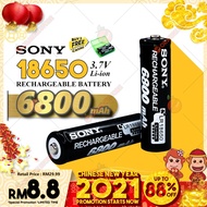 nanostix pod SONY 18650 Rechargeable Battery Flat Top / Button Top Bateri Cas Semula 6800mAh(1pcs)
