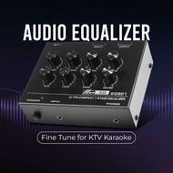 Micro Audio Equalizer Preamp 7 Band Fine Tune for KTV Karaoke - EQ207