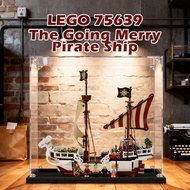 LEGO 75639 Going Merry One Piece Acrylic Display Box Kotak Penyimpanan Mainan Transparent Figure Sto