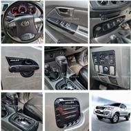 toyota hilux revo 2008-2015 Carbon fiber  exterior decoration window switch car accessories skhongau