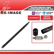 Telescopic Boom Pole E-Image 5 section Carbon Fiber 350cm- BC12 Eimage