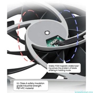 jenniferag.my PWM Quiet 8CM Fan for PC Cases - Enjoy Noisefree Computing Fan 8010 8CM