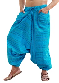 Men's Cotton Harem Genie Dance Yoga Alibaba Hippie Pants