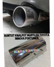 buntut knalpot innova muffler innova fortuner steinless
