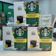 STARBUCKS เนสกาแฟ โดลเช่ กุสโต้ แคปซูลกาแฟ STARBUCKS AMERICANO VERANDA BLEND สตาร์บัคส์ อเมริกาโน่