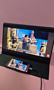 ☎️55663318、 (171)陳列貨品、可攜式顯示器、17.3吋 IPS HDR 1920x1080/ USB-C 顯示器,雙喇叭電腦顯示器、Type-C/HDMI輸入 (淨機/跟皮套)(只機顯示