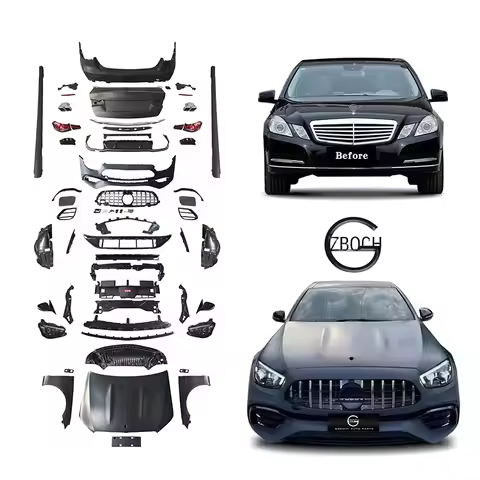 W212 E63 Body Kit for 09-16 Year Mercedes BENZ E-class W212 Upgrade to W213 E63 AMG Car Bumper Diffu