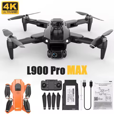 L900 PRO MAX 4K Professional GPS Drone With HD Dual Camera 5G WIFI 360 ° Obstacle Avoidance FPV Quad