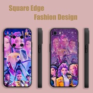 Casing For OPPO A53 Reno6z 6 Lite A78 A98 5G A3 Pro Reno 8t 4G kpop demon hunters Pink aesthetics FX