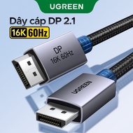 DisplayPort Cable UGREEN 2.1 DP2.0 80Gbps Supports @ 60Hz @ 240Hz @ 240Hz HDR, HDCP, DSC 1.2a, Displ
