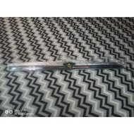Garnish chrome bonet belakang proton wira nos. Logo bulan bintang