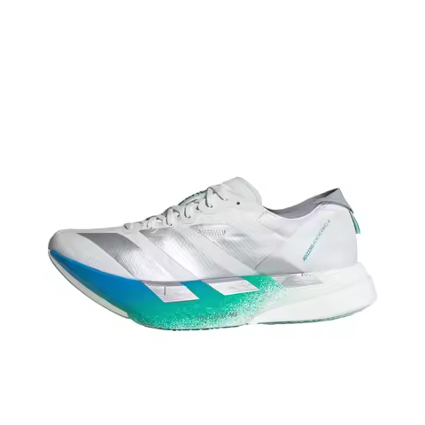 Adidas Adizero Adios Pro 4 Comfortable Fabric Low top Marathon Long Distance Running Shoes Unisex Wh