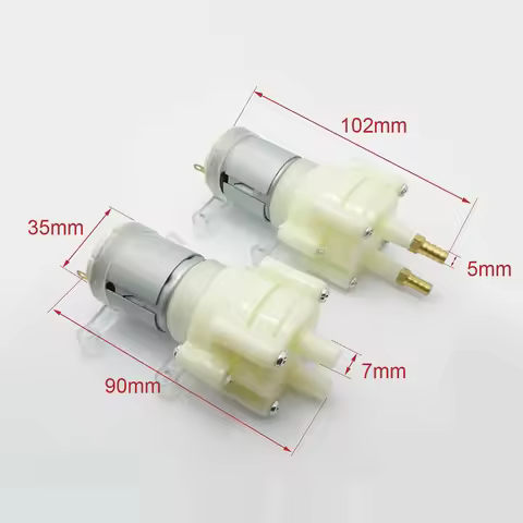 1Pcs Water Pump 5V-12V 1.5-2L/Min Water Cooling DC Pump For RC Boat Watercraft MONO Up To 40°C 0.5-0