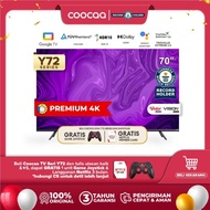 PTR [Google TV] COOCAA 70 Inch Smart LED TV-Flicker Free (COOCAA