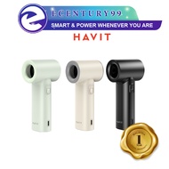 HAVIT HF610 Mini Compact Handheld Turbo Fan 3000mAh | 17400RPM 5-Speed Wind Adjustment