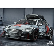 Modified Version Diecast 1:24 Audi RS6 Gumball Edition Hotwheels Collection Car Audi Sportback R8 Au