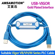 อะแดปเตอร์ USB-VIGOR เหมาะสำหรับ Vigor VH VB M Series เขียนโปรแกรมพีแอลซีเคเบิลยูเอสบีไปยัง USB สายด