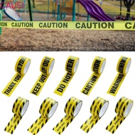 CAUSI Warning Tape, Black Character DO NOT ENTER Caution Signs Adhesive Tape, Tool Party Decoration 