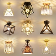 Corridor Entrance Balcony Study Lamp Fitting Room Aisle Crystal Lamp Ceiling Lamp Lamp Foyer Nordic 